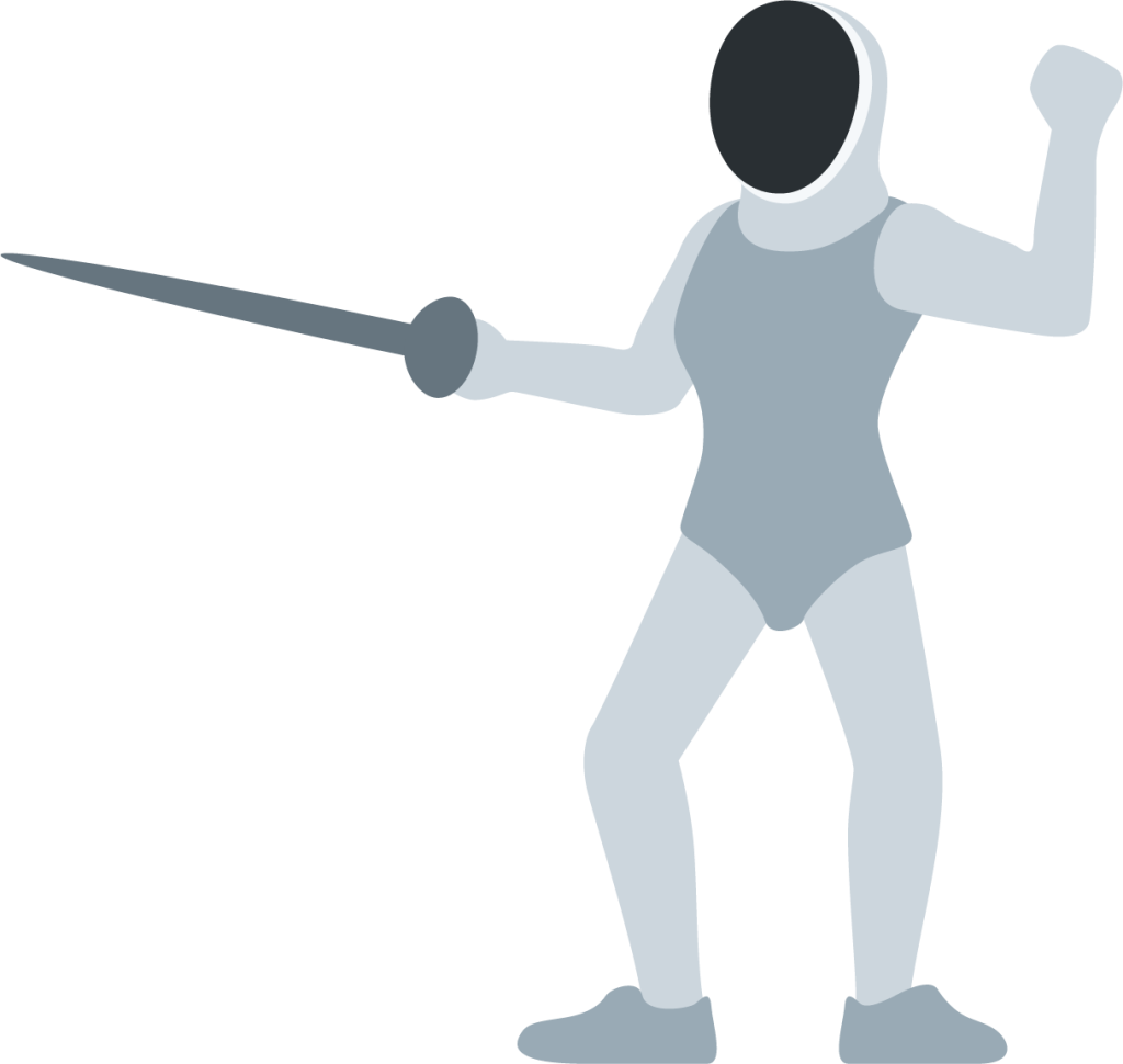 fencer Emoji - Download for free – Iconduck