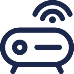 Wi-Fi Router Round icon