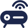 Wi-Fi Router Round icon