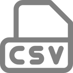 file csv 1 icon
