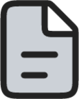 File dock duotone line icon