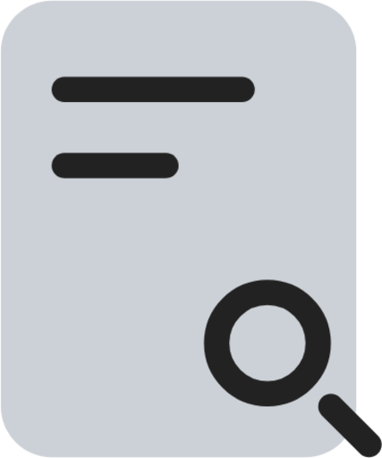 File dock search icon