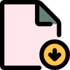 file download icon