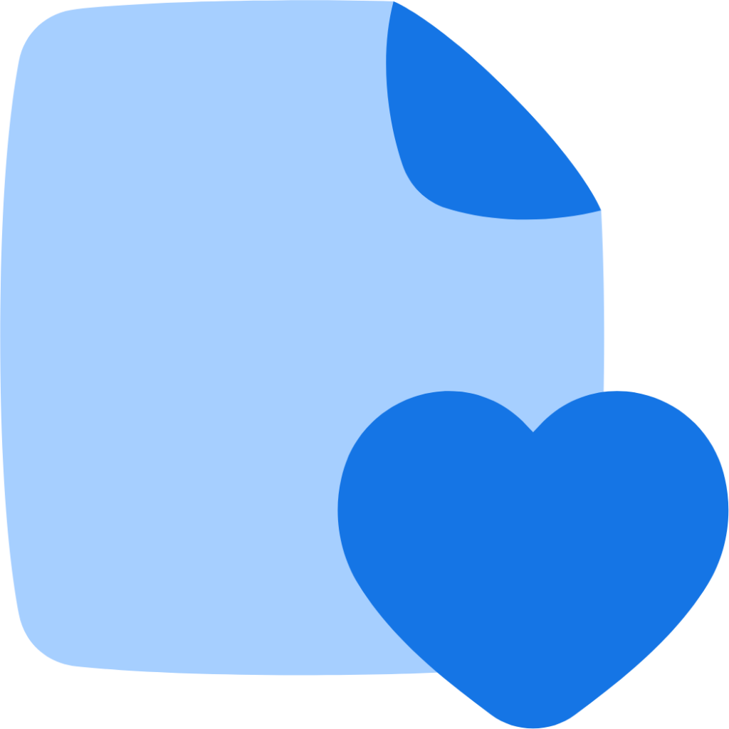 file favorite heart icon