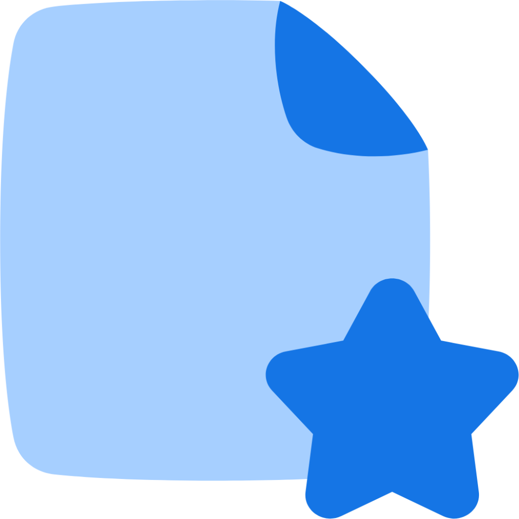 file favorite star icon