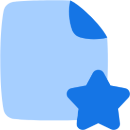 file favorite star icon