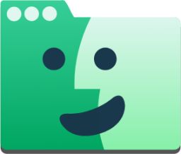 file manager green icon