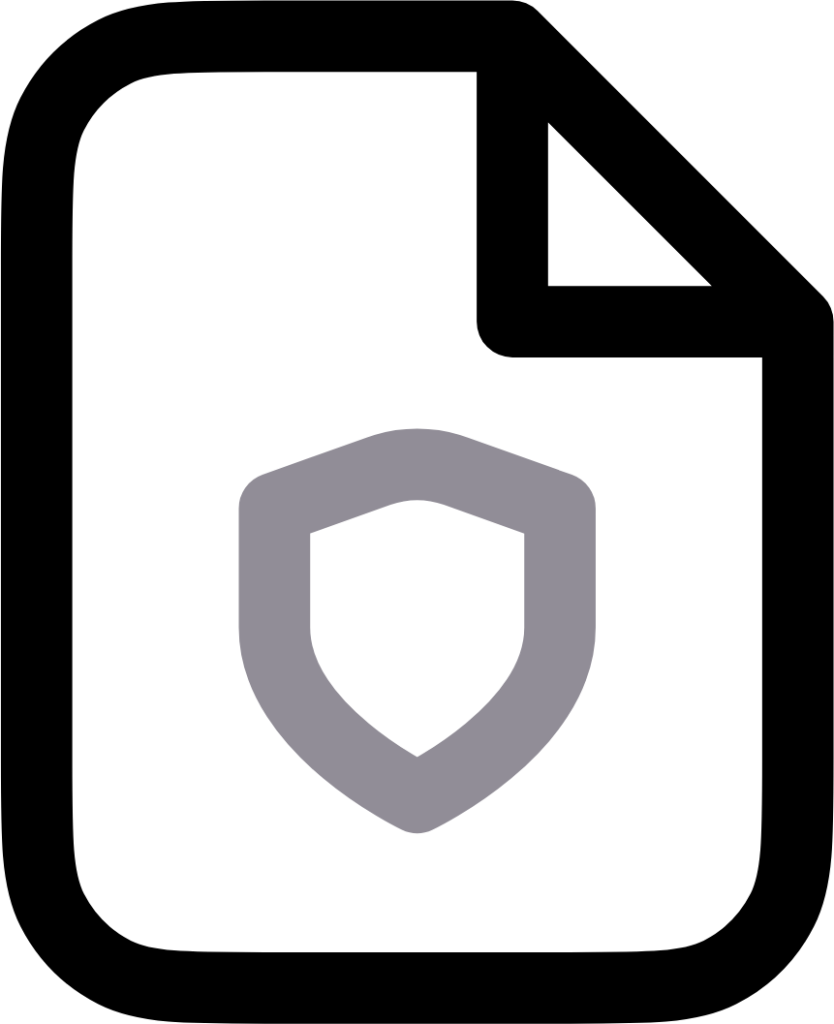 file shield icon