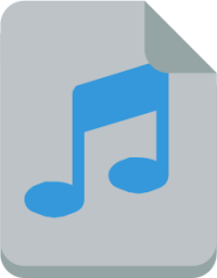 file sound icon