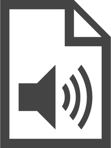 file sound icon