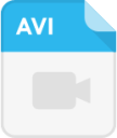 file type avi video movie icon