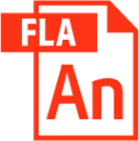file type fla icon