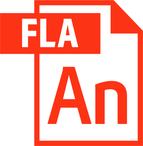 file type fla icon