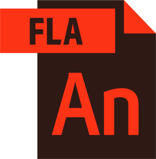 file type light fla icon
