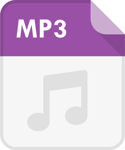 file type mp3 audio music icon