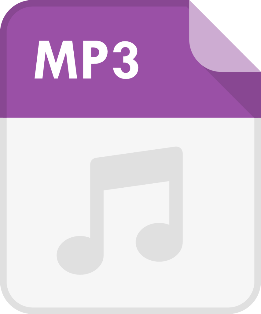 file type mp3 audio music icon