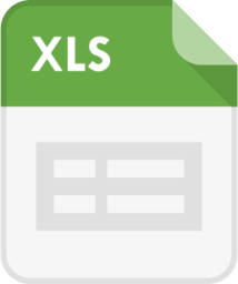 file type xls excel microsoft icon