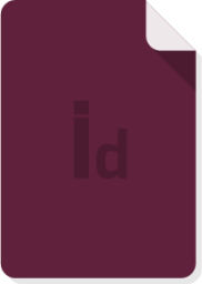 Files Types Adobe Indesign icon