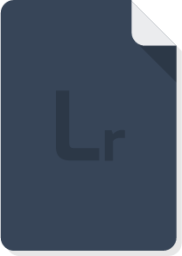 Files Types Adobe Lightroom icon