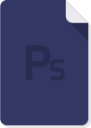 Files Types Adobe Photoshop icon