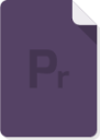 Files Types Adobe Premiere icon