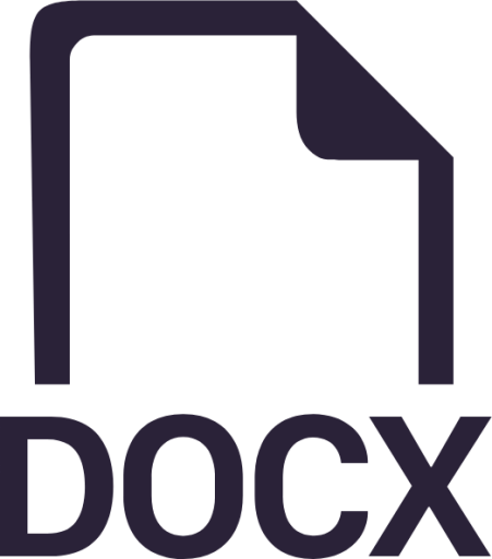 filetype docx icon