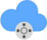 film cloud icon