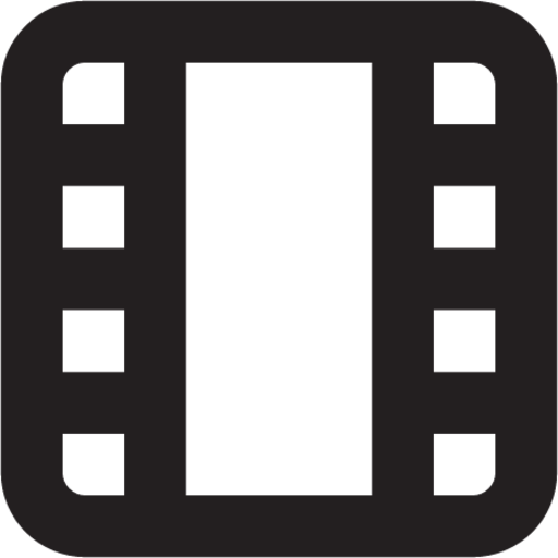 film outline icon