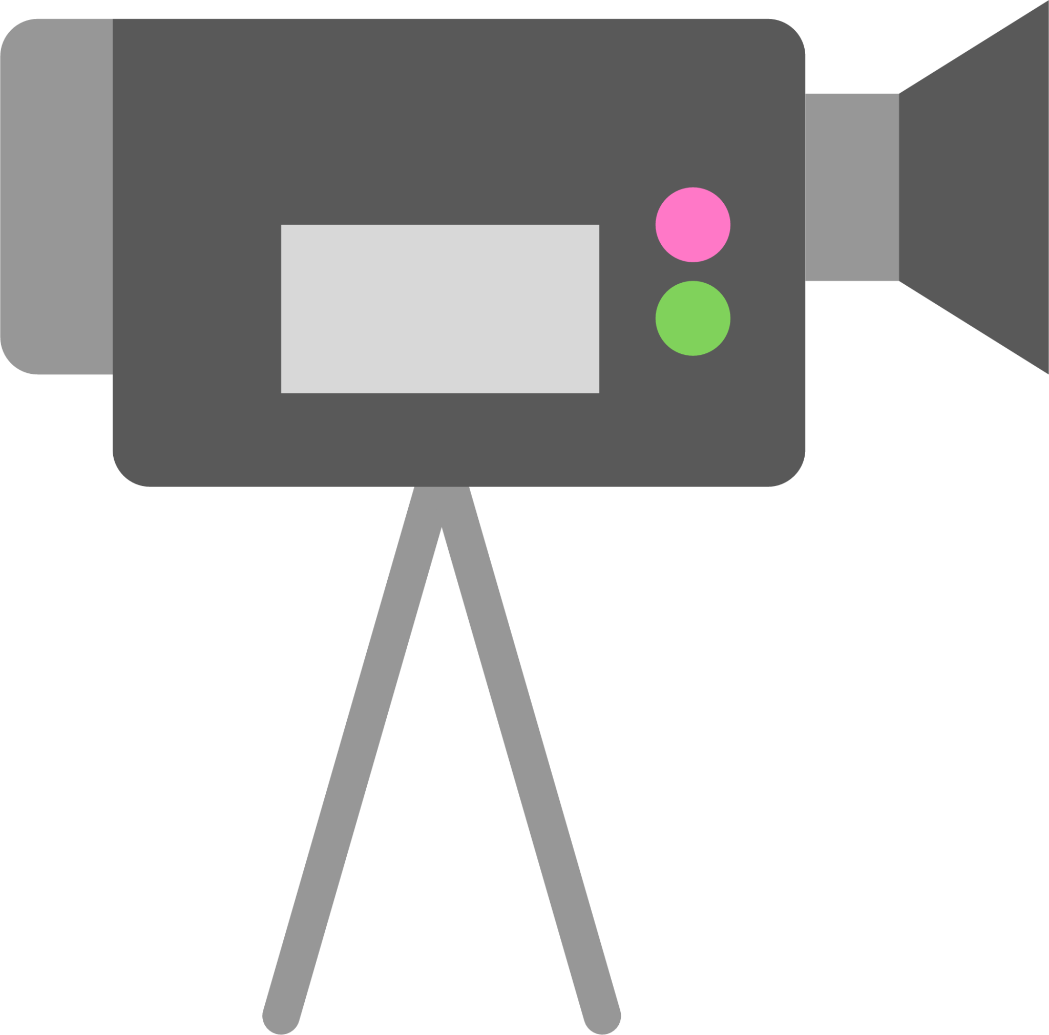 film tripod icon