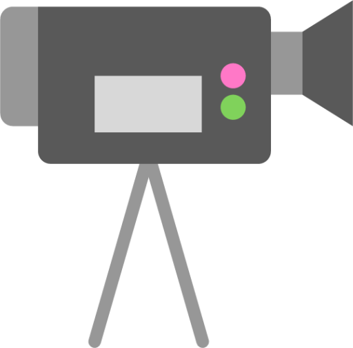 film tripod icon