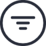 filter circle icon