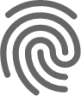 fingerprint symbolic icon