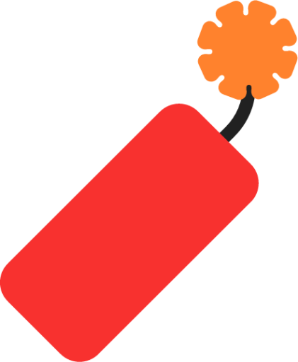 firecracker emoji