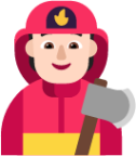 firefighter light emoji