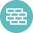 firewall (blue) icon