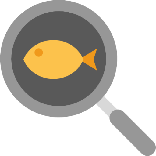 fish in a pan icon