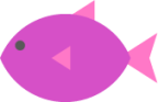fish pink icon