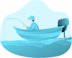 Fishing illustration