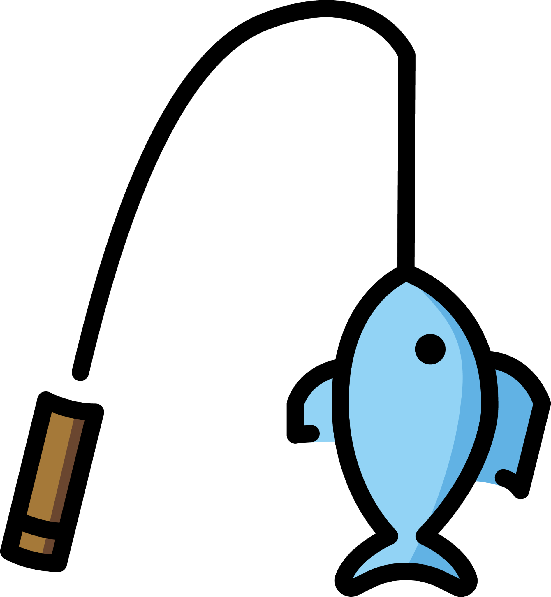 fishing pole Emoji - Download for free – Iconduck
