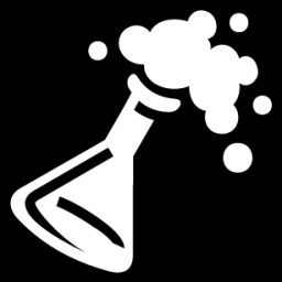 fizzing flask icon