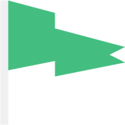 flag green icon
