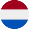 flag nl round icon
