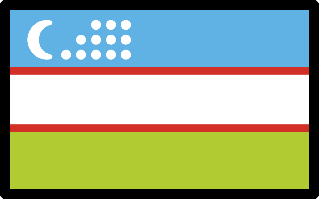 flag: Uzbekistan emoji
