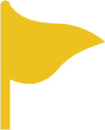 flag yellow icon