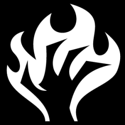 flaming claw icon