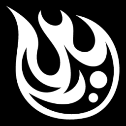 flaming sheet icon