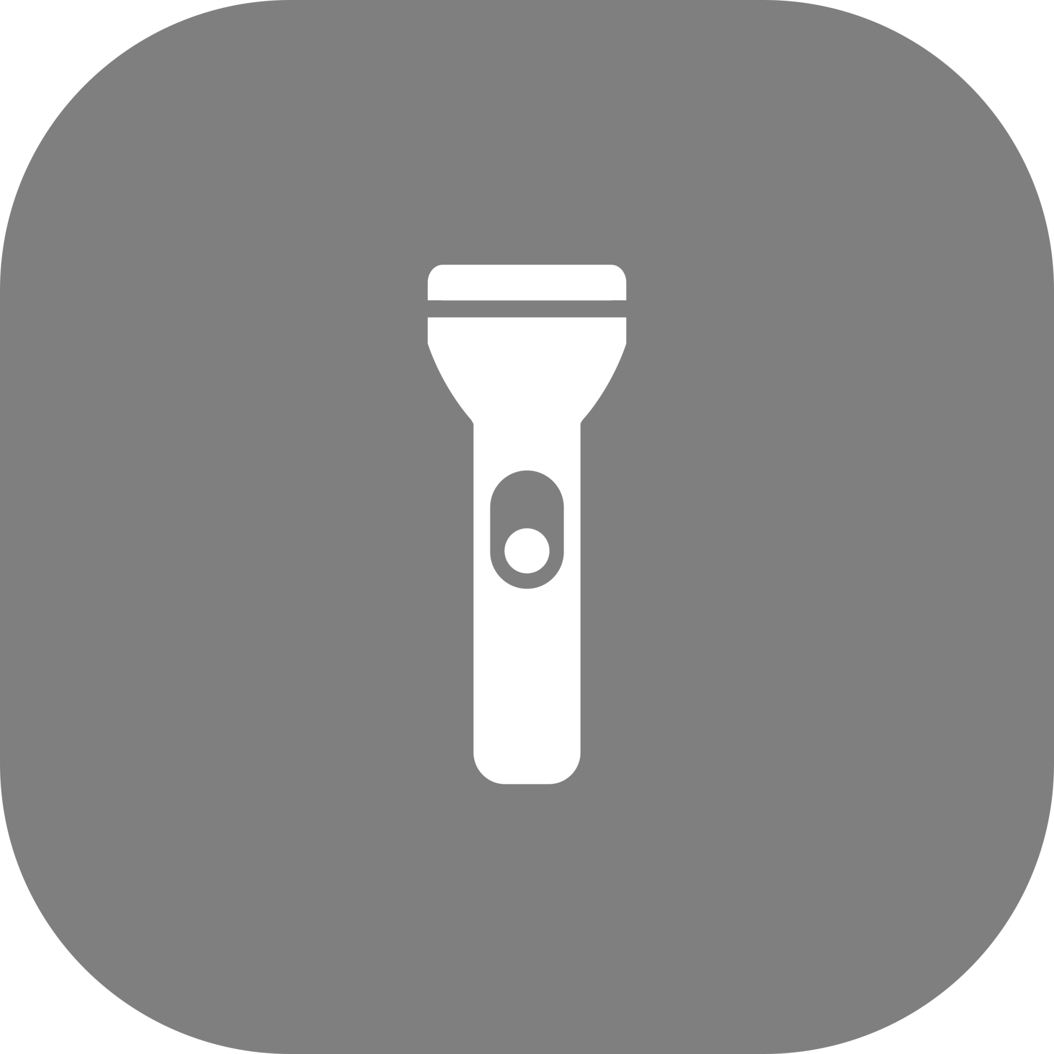 simple flashlight icon