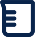 flask 2 line education icon