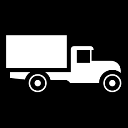 flatbed covered icon