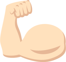 💪 Flexed Biceps Emoji  Strong arm emoji, Emoji, Emoji combinations